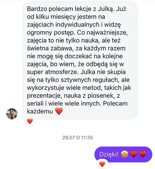 Opinia ucznia